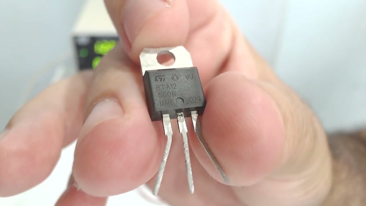 648 - Como Testar TRIAC sem Multímetro