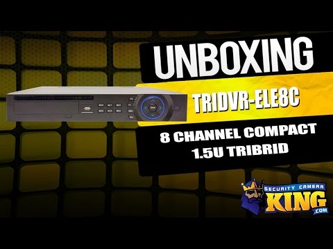 Unboxing: 8 Channel 1.5U Compact Tribrid - TRIDVR-EL8C