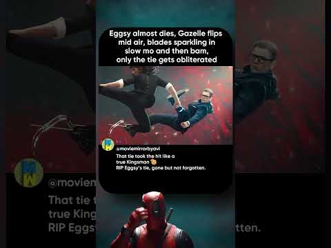 Did You Notice? Eggsy’s Tie Cut in Slow-Mo Fight Scene!
