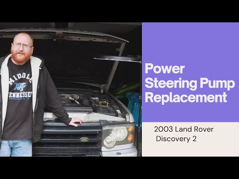 Land Rover Discovery 2 // Power Steering Pump Install(DIY)