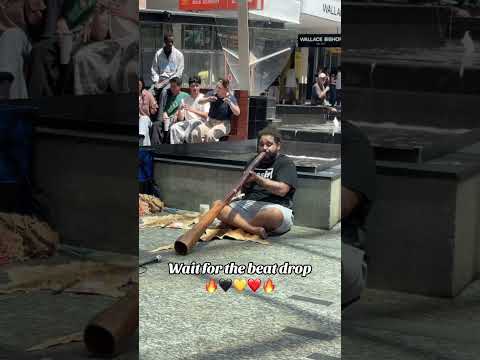 Pure talent 🔥🖤💛❤️🔥 #aboriginal #didgeridoo