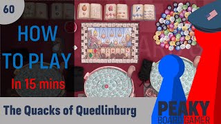 The Quacks of Quedlinburg board game - How to play Video - Peaky Boardgamer