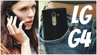 LG H815 G4 (Genuine Leather Red) - відео 3