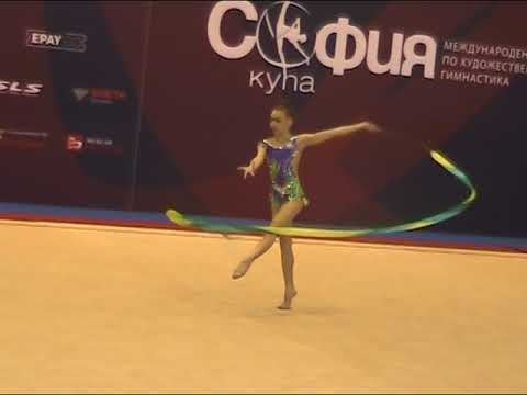 Yosmina Rakhimova Ribbon Sofia Cup 2019 F