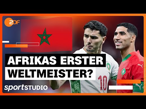 Aufstieg im Weltfußball: Marokko will mit klarer Taktik den WM-Titel | Bolzplatz | sportstudio