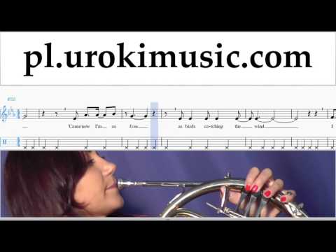 Nauka Gry Na Waltorni Miley Cyrus - Malibu Nuty Poradnik Część 2 um-i463