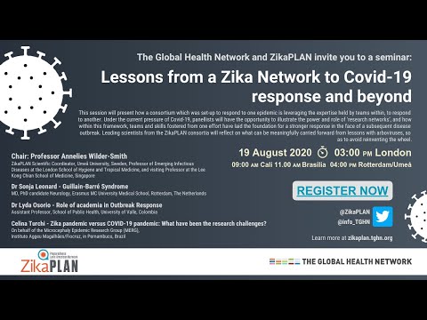 Lessons from a Zika Network to Covid-19 response and beyond