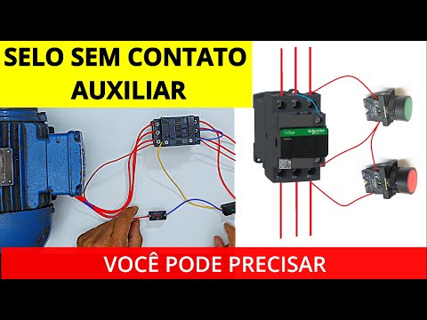 SELO NO CONTATOR SEM CONTATO AUXILIAR!!
