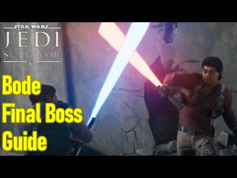 Star Wars Jedi Survivor Bode boss fight guide / walkthrough