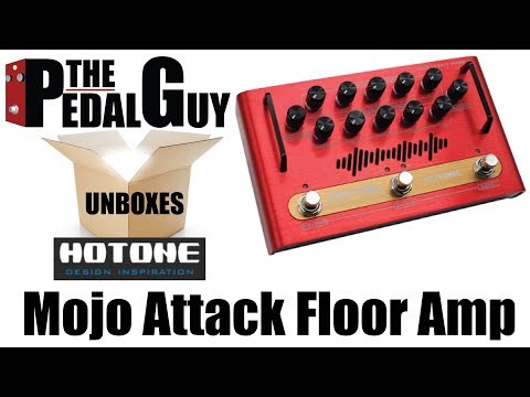 Распаковка и демонстрация усилителя Hotone Nano Legacy Floor Mojo Attack