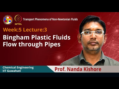 Transport Phenomena of Non Newtonian Fluids Intro Video