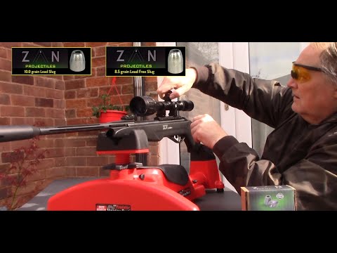 ZAN Slugs Lead & Lead free through the Gamo Whisper Gas Ram