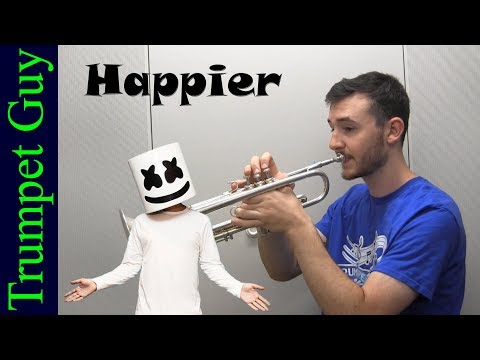 Marshmello - Happier (Trumpet Cover) ft. Bastille