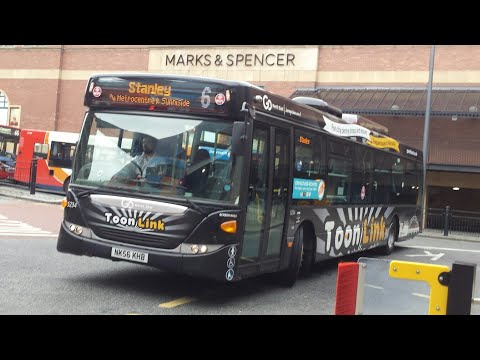 *HOOVER* NK56 KHB/5234-Go north east Scania CN230UB/Scania Omnicity