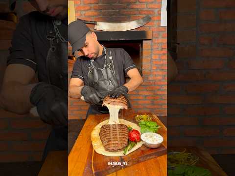 UFO Kebab 🔥🐑🐃🥗 #kebab #cooking #shorts