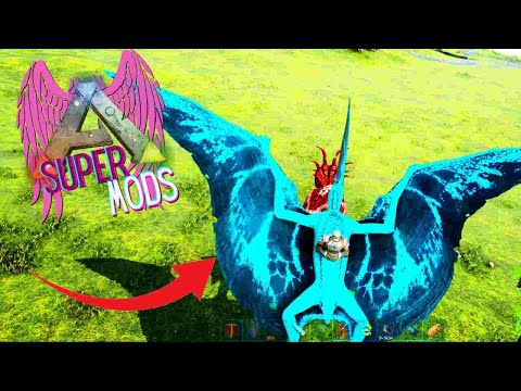 ARK SUPER MODS #38 - Tapejara a BRABA! Domamos o MAIS TOP!