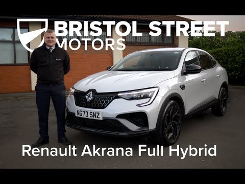 A Vehicle Tour of the Renault Arkana E-Tech Full Hybrid | Bristol Street Motors