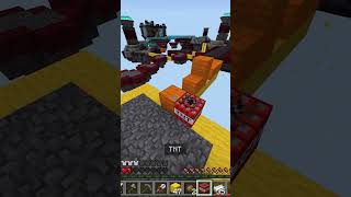 TNTはタイミングが良かったら１個でも鉄フルを倒せる！⚔️Cubecraftベッドウォーズ【統合版サーバー実況】#shorts #short #minecraft #マイクラ#マイクラpvp