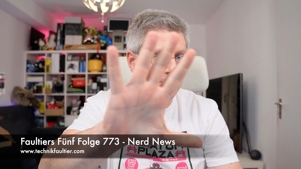 Faultiers Fünf Folge 773 - Nerd News