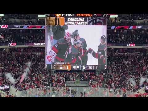 Carolina Hurricanes vs Boston Bruins - Game 1 - Round 1 - Stanley Cup Playoffs - End of Game