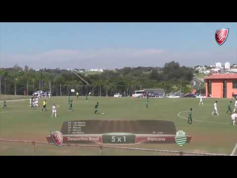 Sub 17 goleia o Francana por 10 a 1 na estreia da Copa Ouro 2017