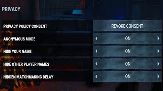 New Streamer Mode privacy settings - Dead by Daylight 6.2.0 PTB