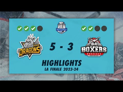 Dragons de Rouen 5-3 Boxers de Bordeaux - Highlights - Synerglace Ligue Magnus 2023/24