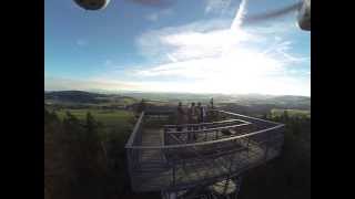 preview picture of video 'Stählibuckturm Frauenfeld Aussichtspunkt  Luftaufnahmen mit DJI Phantom'