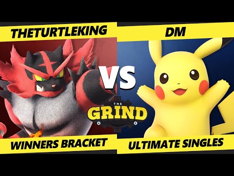 The Grind 232 - TheTurtleKing (Incineroar) Vs. DM (Steve, Pikachu) Smash Ultimate - SSBU