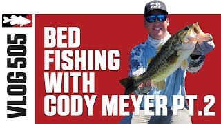 Bed Fishing with Cody Meyer on Lake of the Pines Pt. 2