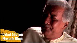 Rare Interview with late Padma vibhushan Ustad Ghulam Mustafa Khan saheb, Life,Singing