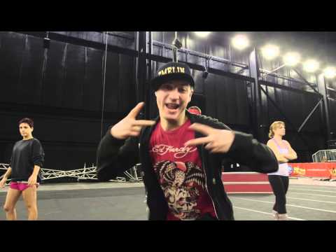 1st Week of Rehearsals for Ringling Bros 2015 Circus Xtreme with Michael Schwandt