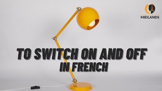 How to say TO SWITCH ON and TO SWITCH OFF in French - all levels