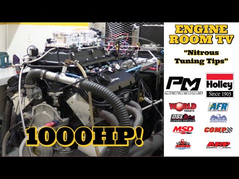 ENGINE ROOM TV EPISODE 3 - 427 Ford Nitrous Dyno Tuning Tips with Holley