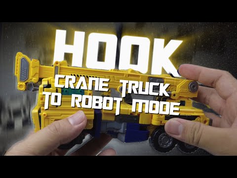 Constructicon Hook (Yellow Version KO NBK TF ENGINEERING): From Crane Truck to Robot Mode!