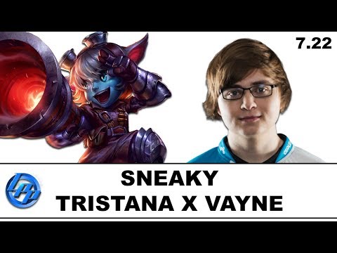 Sneaky(Tristana) vs Rikara(Vayne) - Patch 7.22
