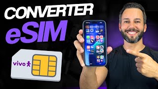COMO CONVERTER CHIP DA VIVO PARA eSIM NO IPHONE