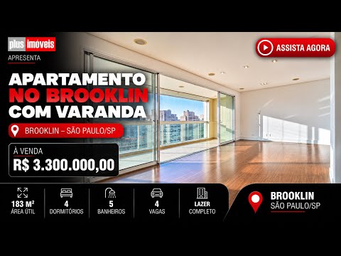 Vídeo do imóvel — Apartamento no Brooklin