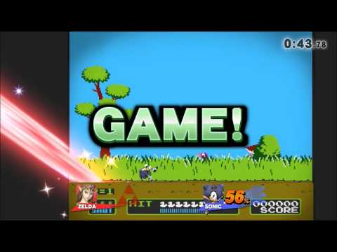 Joker Customs SM4SH Fairess (Zelda) vs Zash (Sonic) Semis