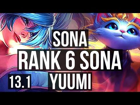 SONA & Zeri vs YUUMI & Twitch (SUP) | 0/0/11, Rank 6 Sona, 1300+ games | EUW Grandmaster | 13.1