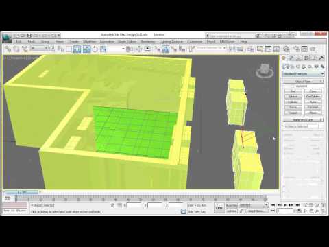 Video Corso Autodesk 3ds Max tutorial 17 - modellazione architettonica