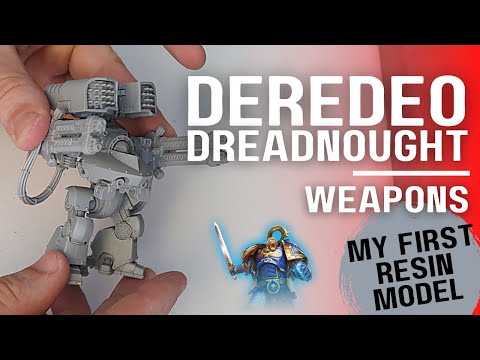 Arming Your Deredeo Dreadnought | How to Build Resin Dreadnought Weapons from ForgeWorld