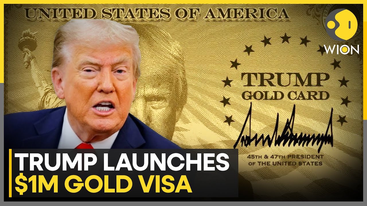 Trump Launches $1M Gold Card Visa Program for High-Paying Immigrants | WION