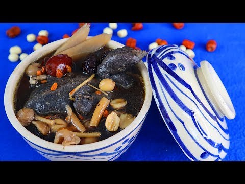 Gà hầm thuốc bắc