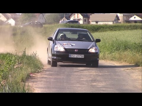 47 Rajd Festiwalowy 2016 - Wojtek Kiełbaska / Ewa Nowak - Honda Civic Type R