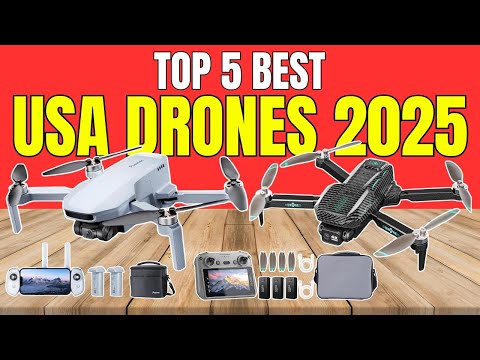 Best Drone 2025 | 4K Camera, GPS & Long Flight Time Drones for Beginners and Pros