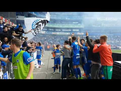 Beloften KRC Genk  Anderlecht 2 1 Viering met TZ