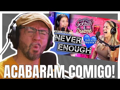 Músico brasileiro impressiona-se com VANESSA SILVA e CAROLINA LIGEIRO - NEVER ENOUGH