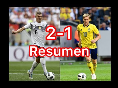Todos los Goles y Resumen Alemania vs Suecia mundial 2018