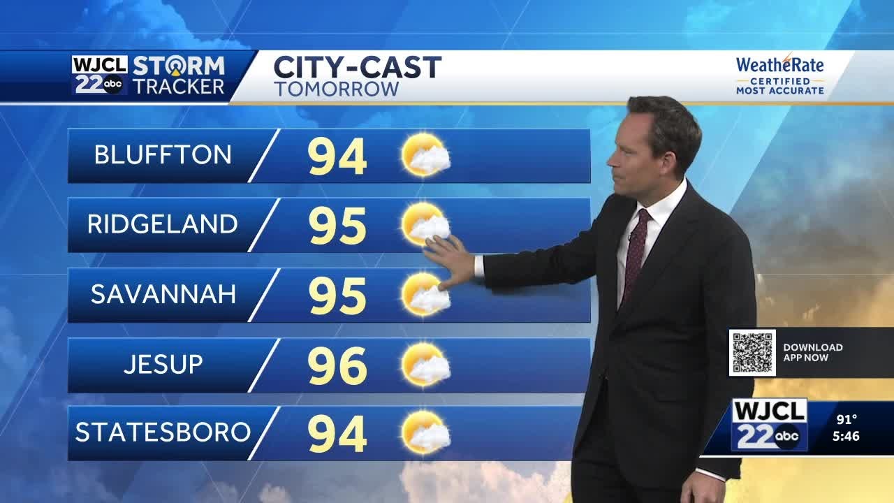 Possible record high temperatures in the forecast for the Savannah area